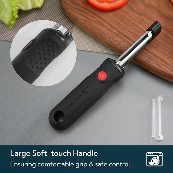KITCHENDAO Magnetic Vegetable Peeler - Image 4