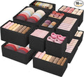 Drawer Clothes Organizer 16-Pack, Fabric Folding Wardrobe Organizer, Can Store by WRRLORS