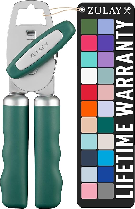 Zulay Kitchen Heavy Duty Stainless Steel Can Opener Manual by ZulayKitchen