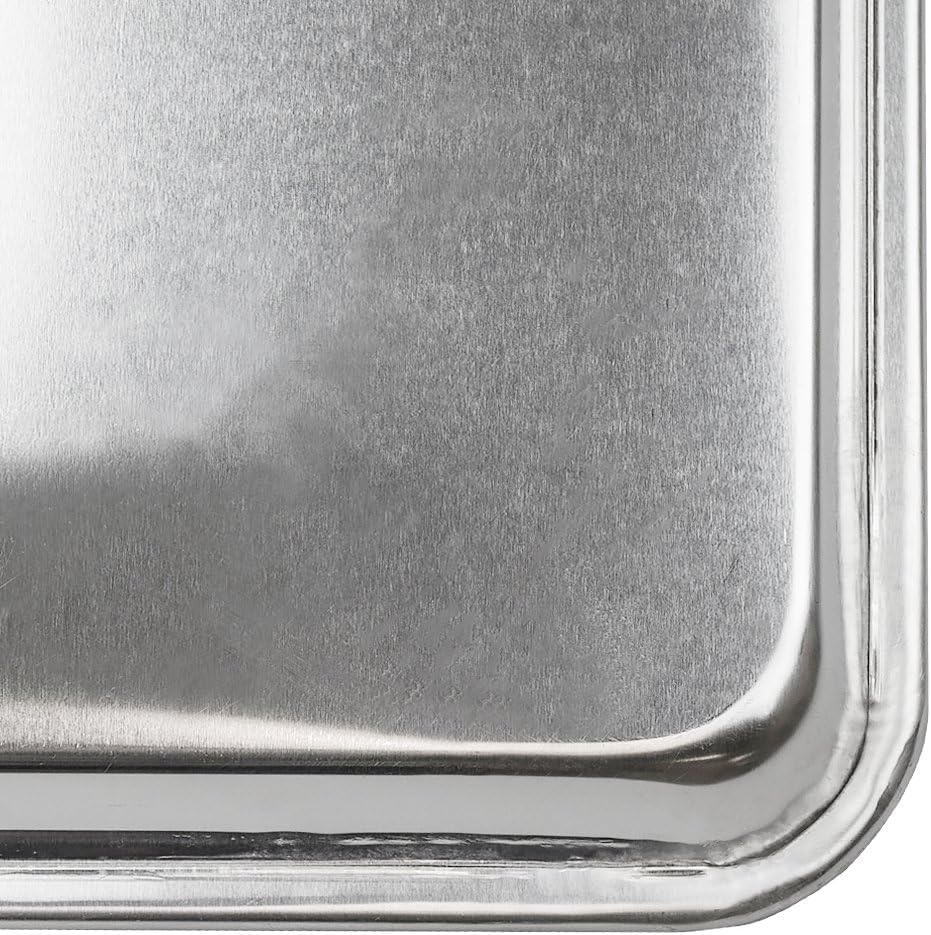 TrueCraftware- Half Size Aluminum Sheet Pan 18" x 13" Baking Sheets