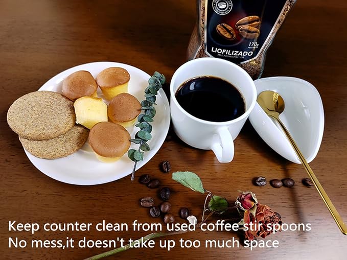 Coffee Spoon Rest, Mini Coffee Spoon Holder, Small Ceramic Spoon Rest - Image 3