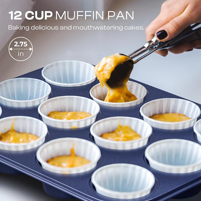 Baking Pans Set 8-Piece Bakeware Sets, Baking Sets - Image 4