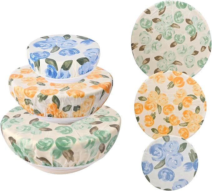 Reusable Bowl Covers for Bread Proofing by Unknown