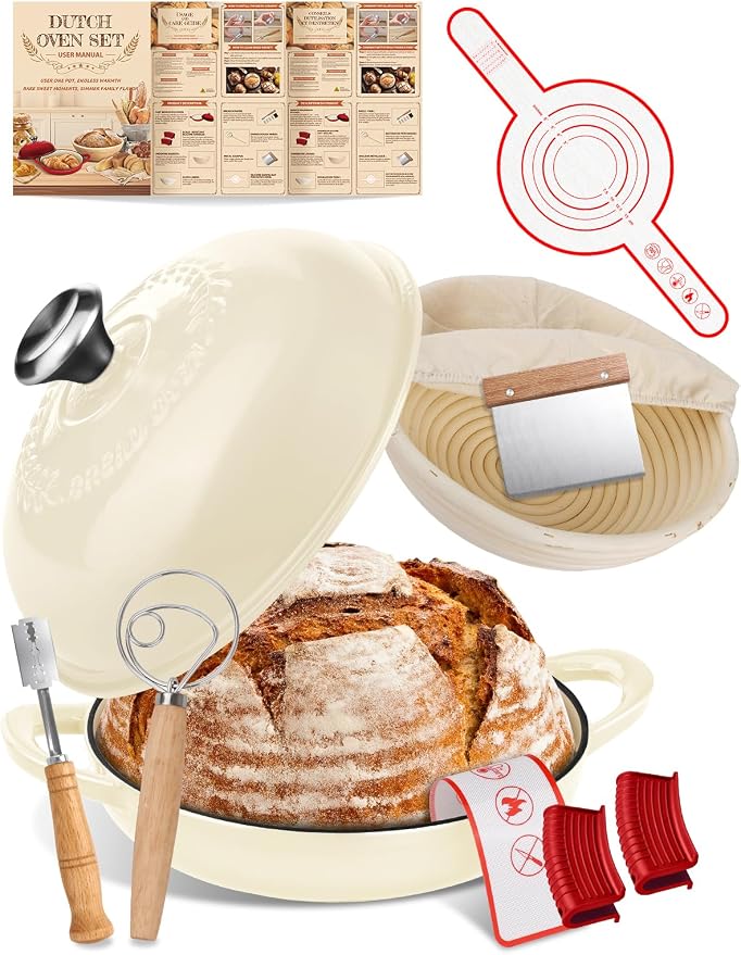 Dutch Oven Bread Baking Pot by Unknown