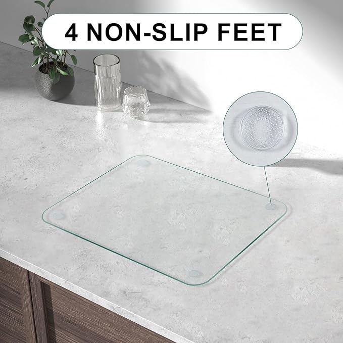 Tempered Glass Cutting Board, 16x20" Glass Cutting Board - Image 4