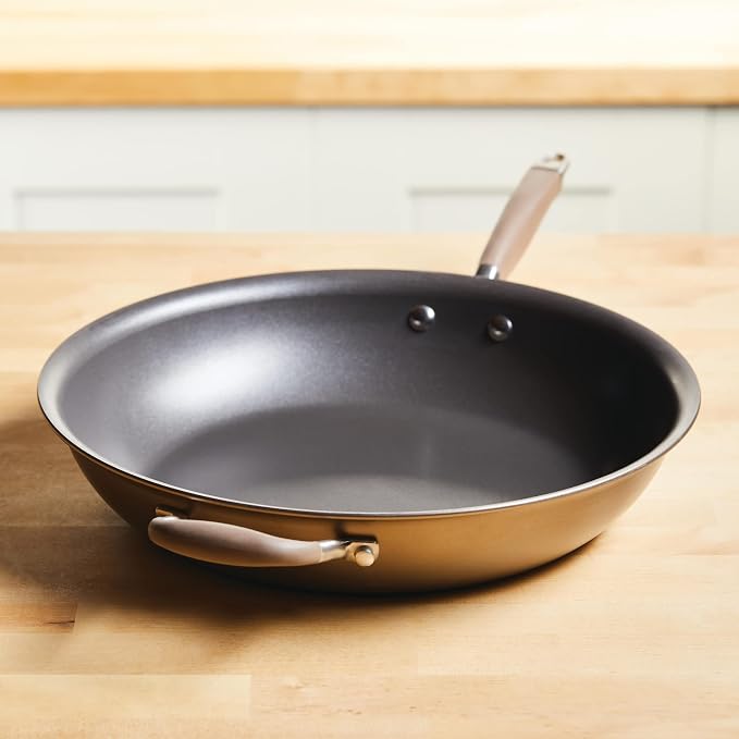Anolon Advanced Home Hard Anodized Nonstick Frying Pan, 14.5 Inch – Large - Image 9
