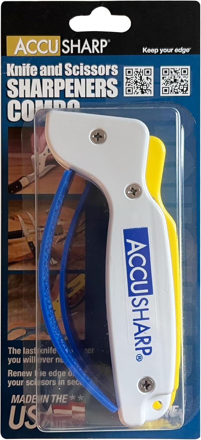 AccuSharp Hand-Held Carbide Blade Sharpener & ShearSharp Scissor Sharpener - Image 3