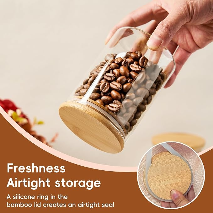 Glass Sugar Container with Spoon - Image 5