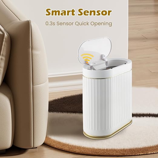 SYNCVIBE Bathroom Trash Can - Image 4