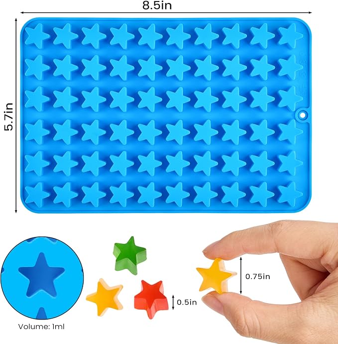 JOERSH Star Candy Molds Silicone Molds - Image 2