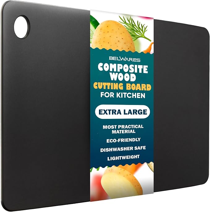 Dishwasher Safe Cutting Boards for Kitchen by Belwares