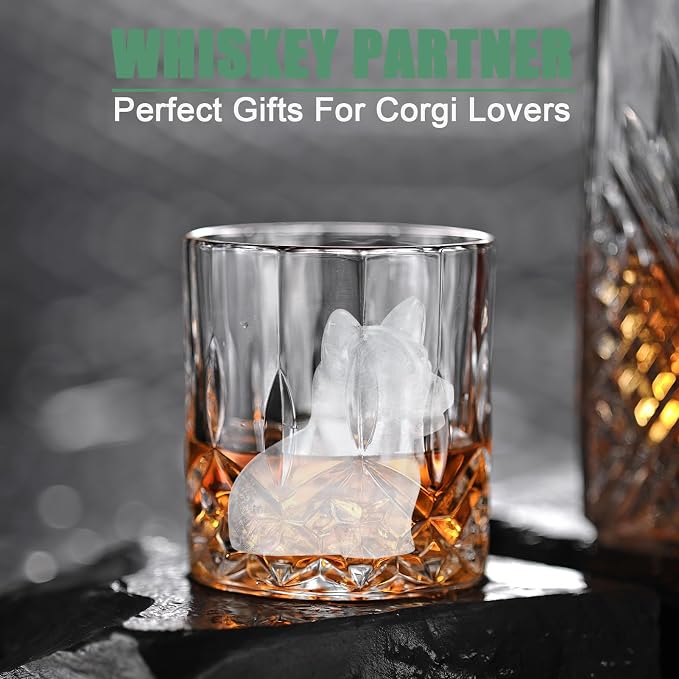 Corgi Dog gifts 3D Ice Cube Mold, Admaison Ice Cube Tray - Image 6
