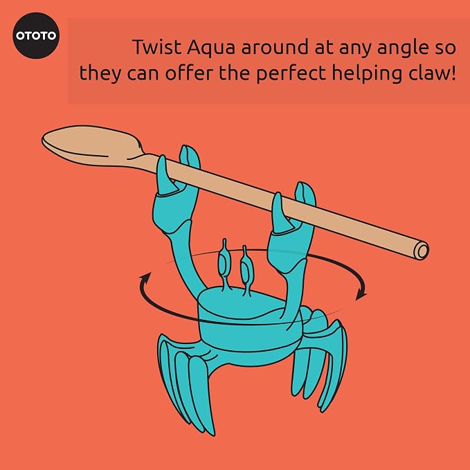 OTOTO Aqua the Crab Silicone Utensil Rest - Image 7
