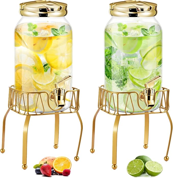 Tanlade 2 Pcs Plastic Drink Dispenser by Tanlade
