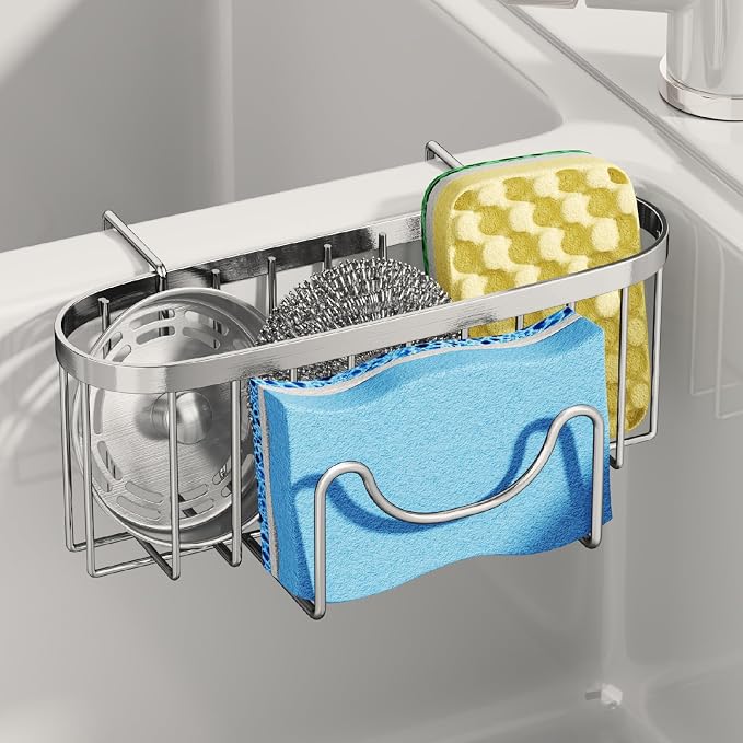 SWTYMIKI Sponge Holder for Kitchen Sink by SwtyMiki-TidyHomeSweetLife