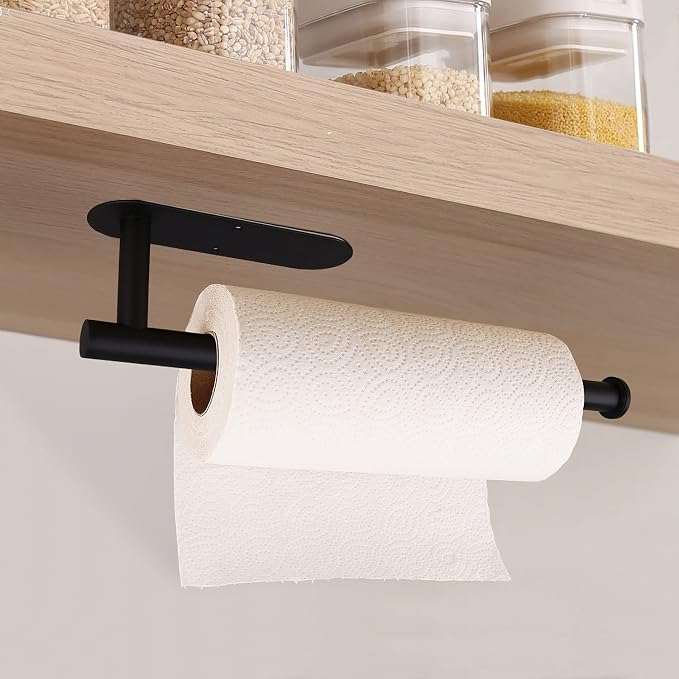 Paper Towel Holders-Blcak, Paper Towels Rolls - Image 3