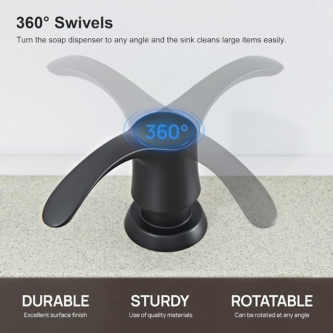 GAGALIFE Kitchen Sink Soap Dispenser - Image 4