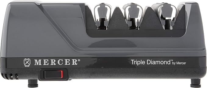 Mercer Culinary Triple Diamond 3 Stage Electric Knife Sharpener - Image 2