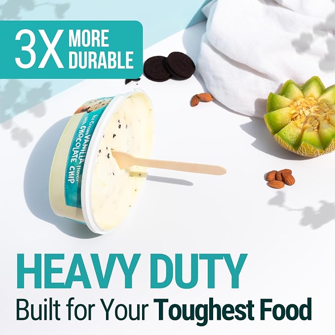 Disposable Wooden Spoons For Eating - Image 2