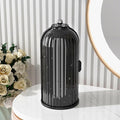 GAXmi Makeup Brush Holder with Lid Cosmetic Tools Organizer 360 Rotating by GAXmi