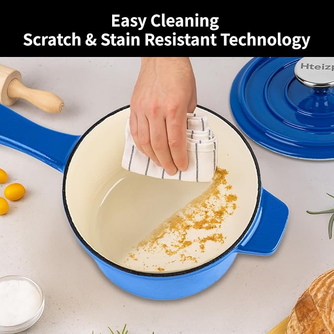 Enameled Cast Iron Sauce Pan - Image 5