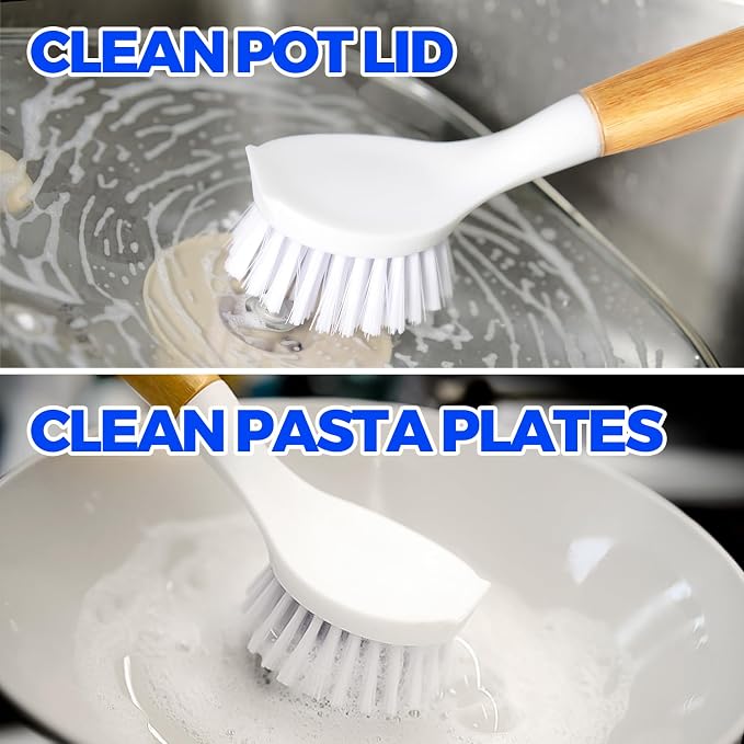 Holikme 3 Pack Dish Brush Set - Image 3