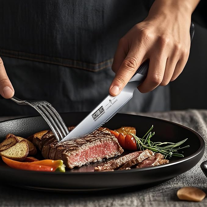 HOSHANHO Steak Knives Set of 6 - Image 7