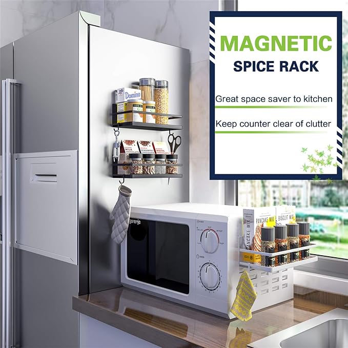 Magnetic Spice Rack, Thipoten Strong Magnetic Shelf - Image 6