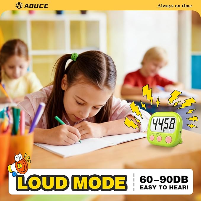 Classroom Timers for Teachers Kids Large Magnetic Digital Timer Teacher - Image 2