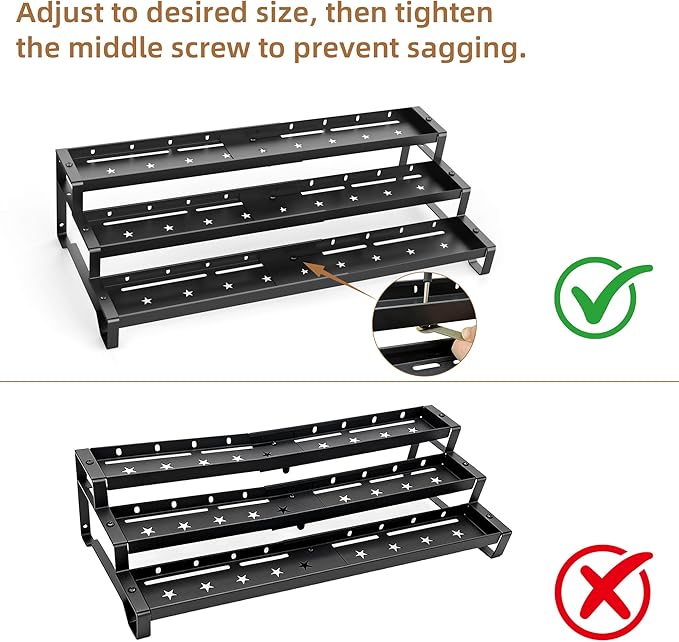 SANKEU Expandable Spice Rack Organizer - Image 6