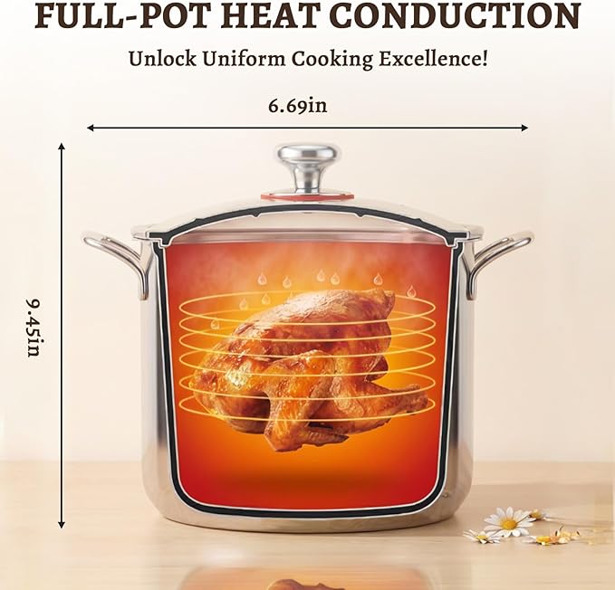 Titanium Stock Pot, 7QT StockPot - Image 3