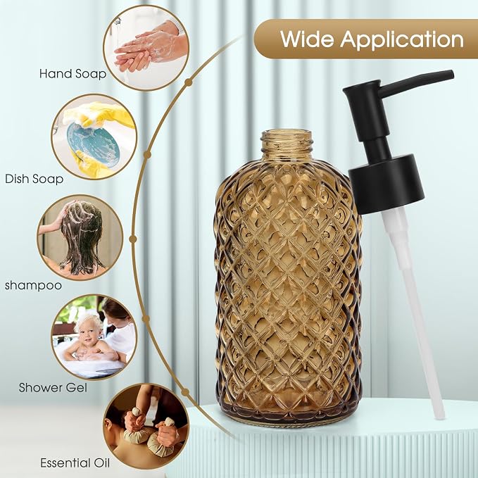 Topsky Gem Glass Soap Dispenser - Image 6
