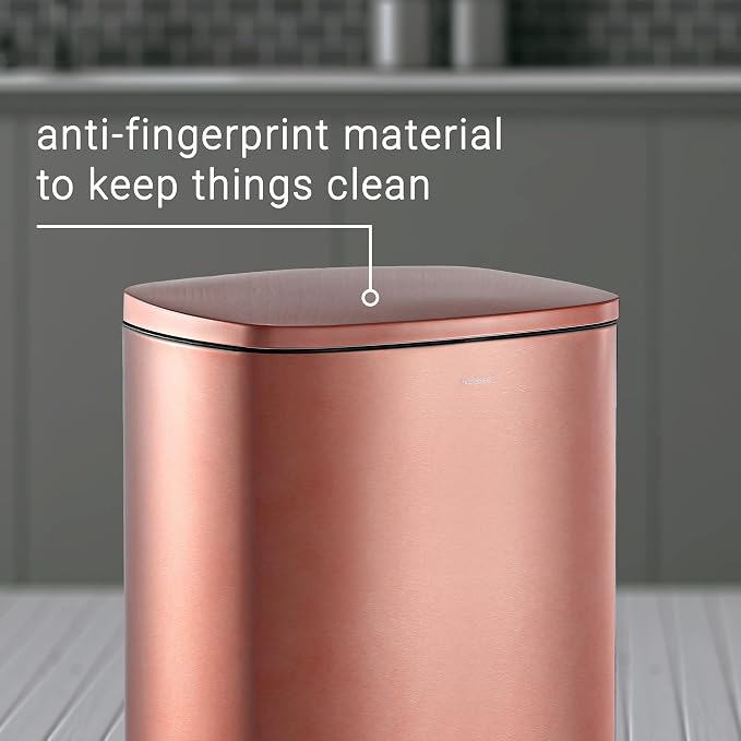 happimess HPM1006D Connor Rectangular 13-Gallon Trash Can - Image 9