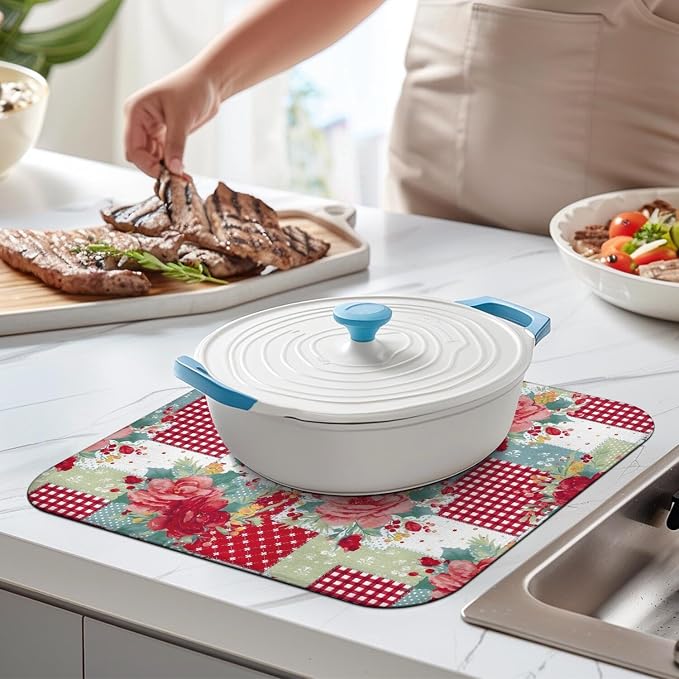 Dish Drying Mat Drainer Pads - Image 5