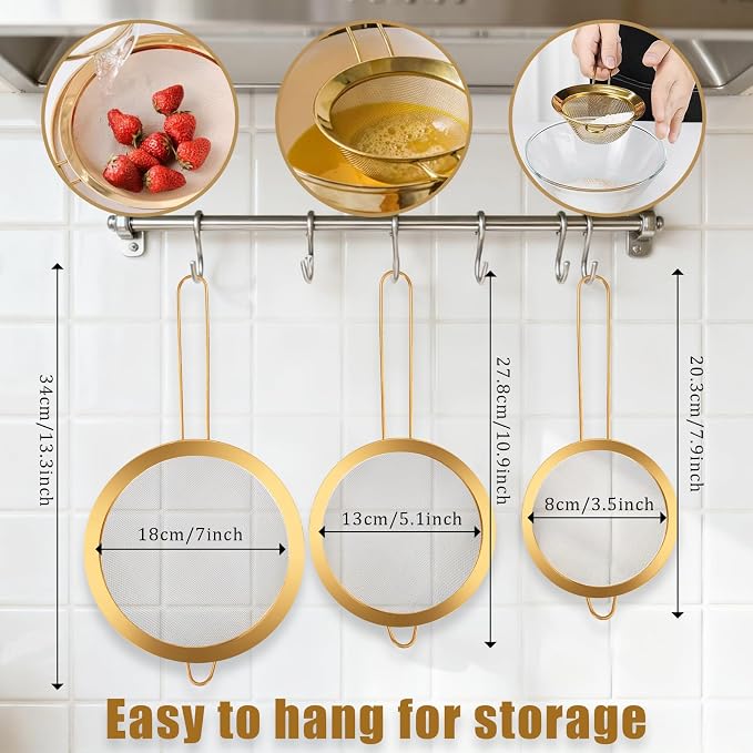 Strainers and Colanders Set, Dishwasher Safe - Image 4
