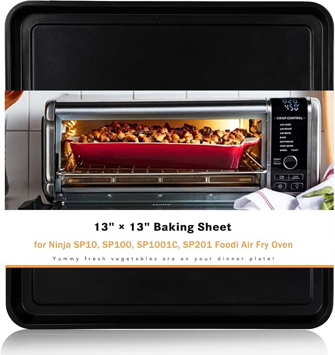 Professional 13" × 13" Baking Sheet, Cookie Sheet Pan, Nonstick Bakeware by yianteng