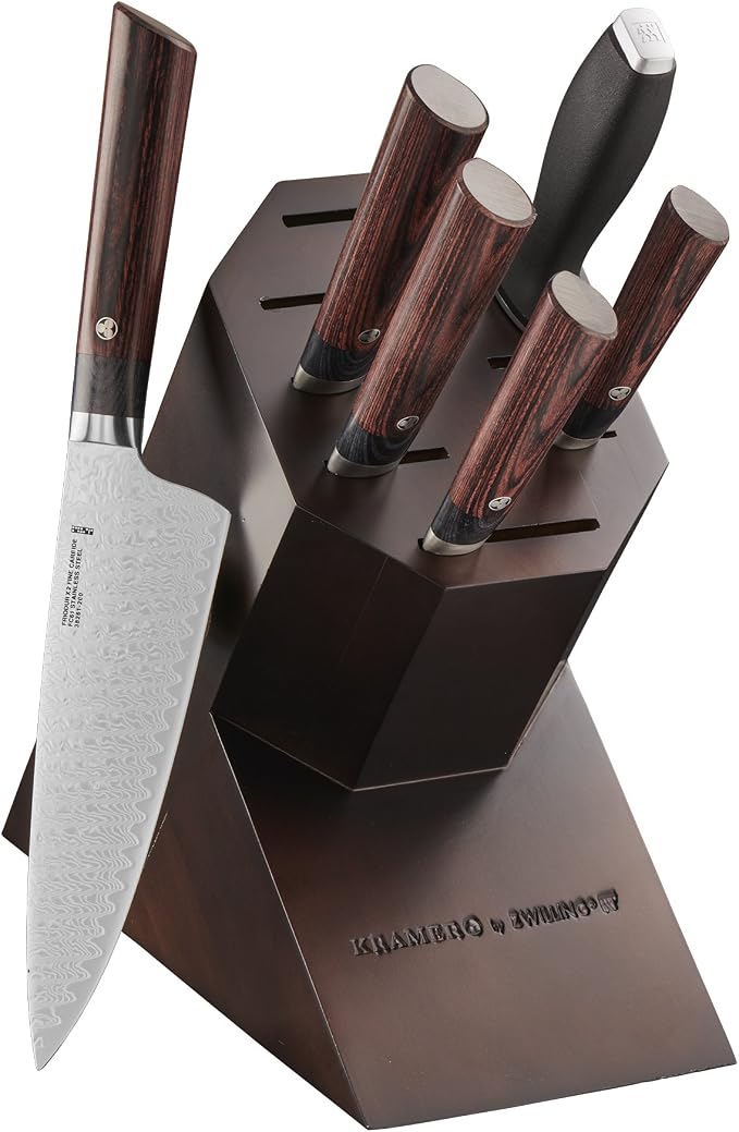 KRAMER by ZWILLING Meiji 7-pc Knife Block Set by Zwilling