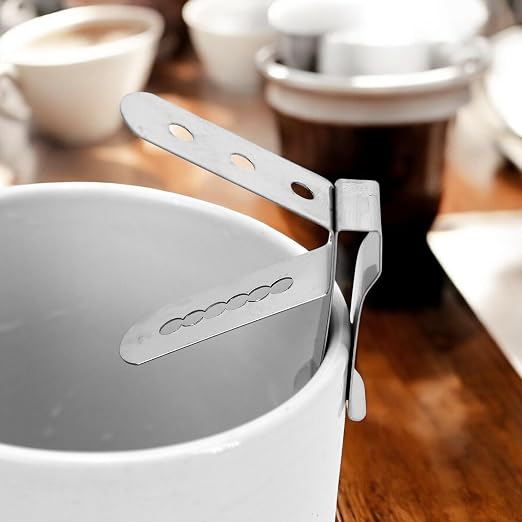 Thermometer Probe Pot Clip Holder Stainless Steel 3-Hole Ambient Temperature - Image 3