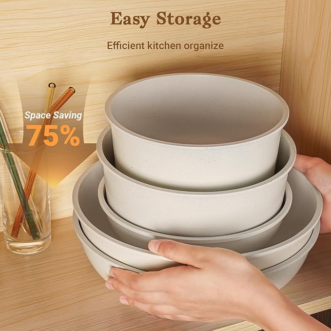 SODAY 15Pcs Pots and Pans Set Non Stick, Cookware Sets - Image 5