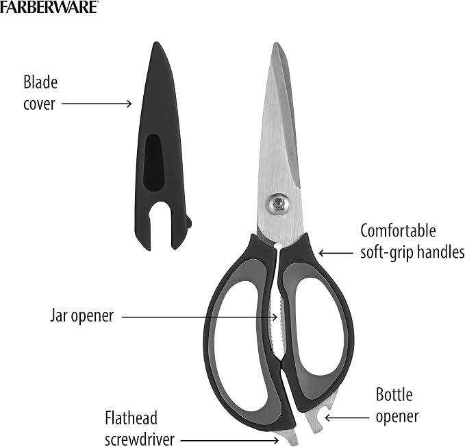Farberware 4-in-1 Kitchen Shears - Image 5