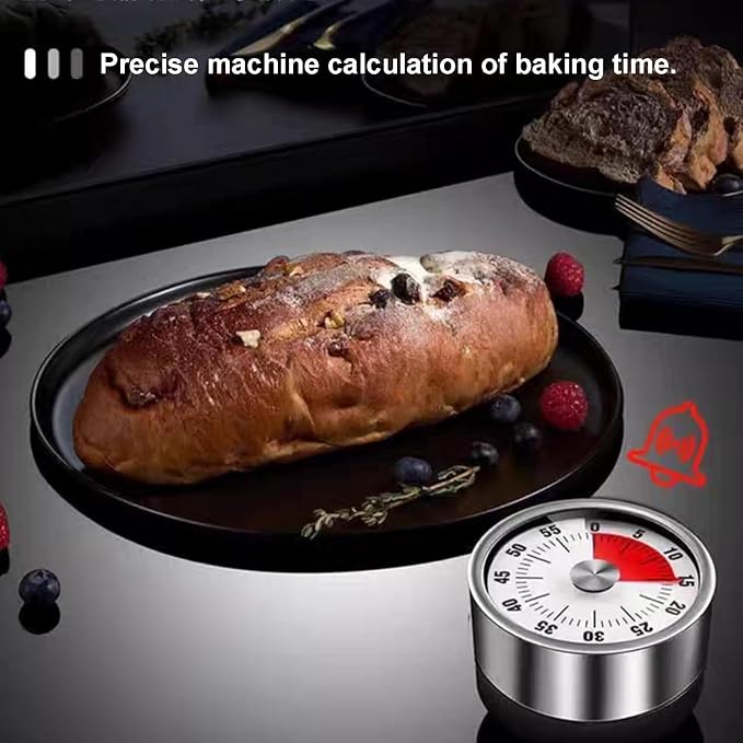 Digital Kitchen Timer for Cooking, Loud Alarm, Magnetic Back - Image 6