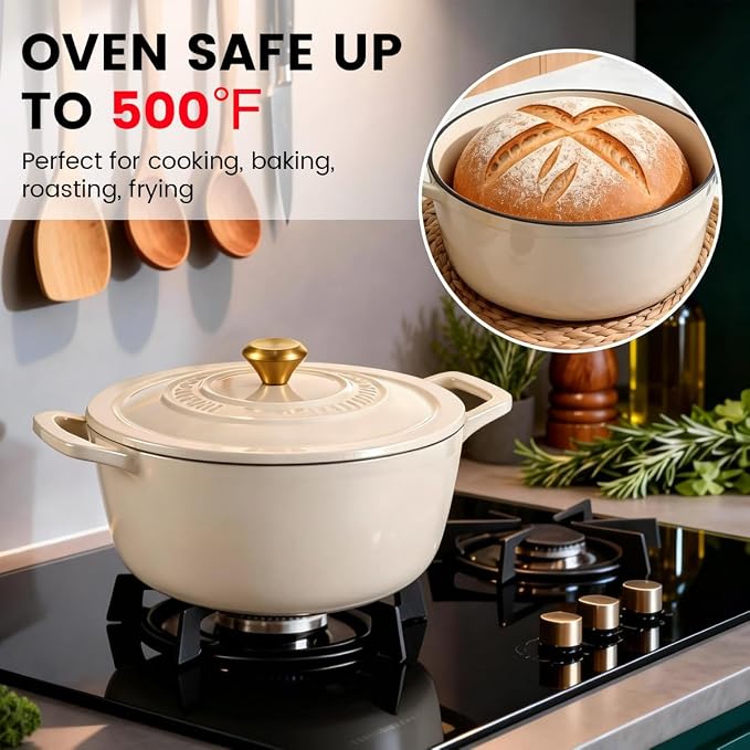 Enameled Cast Iron Dutch Oven - Image 3