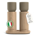 LARS NYSØM Wooden Salt and Pepper Grinder Set Manual by LN