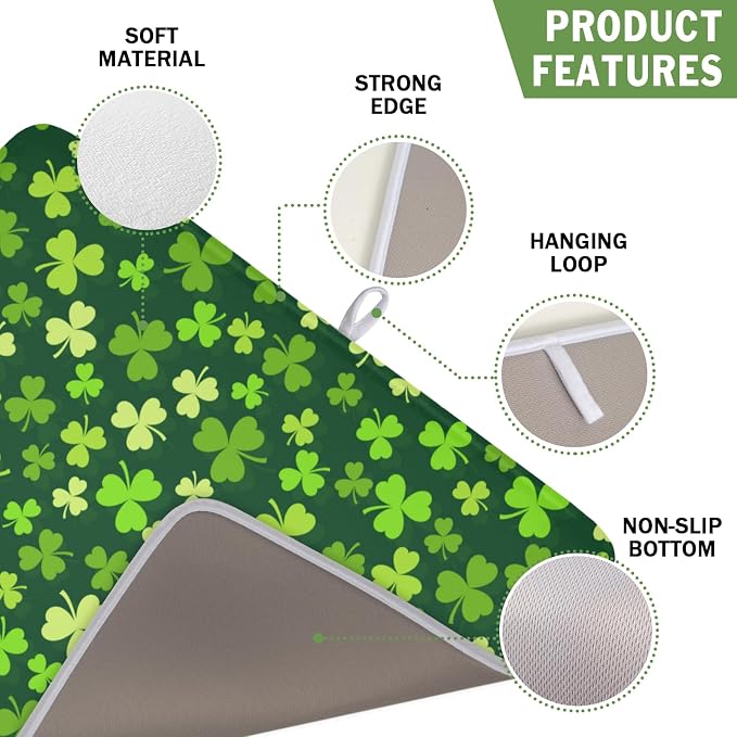 St. Patrick's Day Dish Drying Mat - Image 3