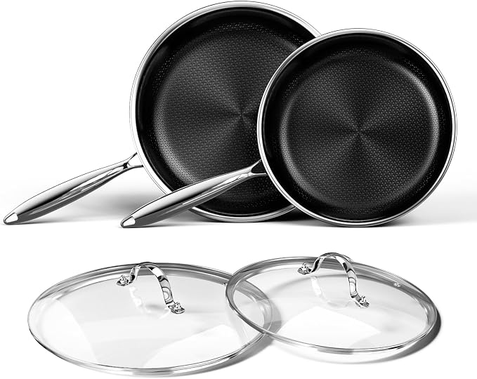 Stainless Steel Frying Pan by Innerwell