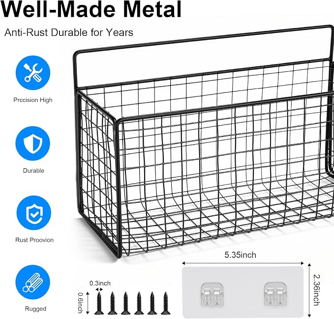 2 Pack Large Adhesive Cabinet Organizer - Image 3