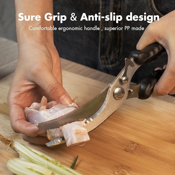 Heavy Duty Poultry Shears, Kitchen Scissors - Image 5