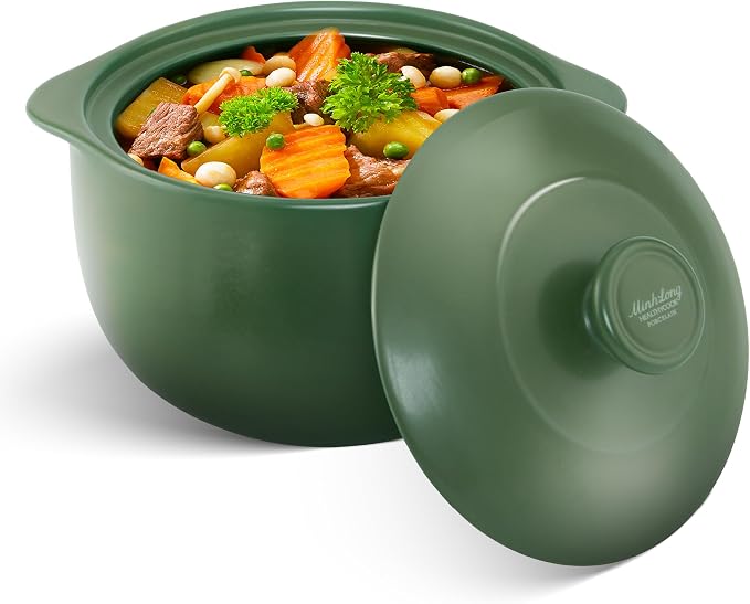 MINH LONG 3-Qt Porcelain Dutch Oven by MINHLONGSINCE1970