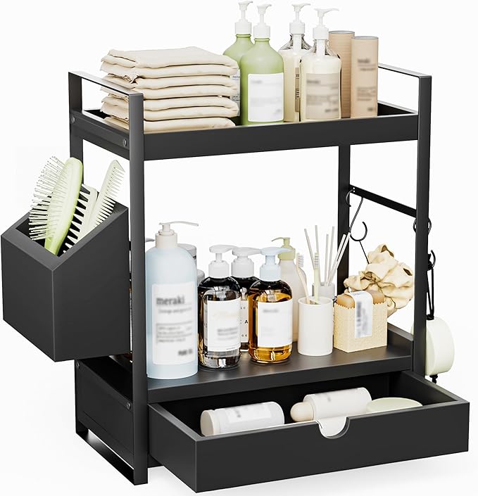 2-Tier Bathroom Counter Organizer by Unknown