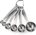 Measuring Spoons: U-Taste 18/8 Stainless Steel Measuring Spoons Set of 6 Piece: by U-Taste
